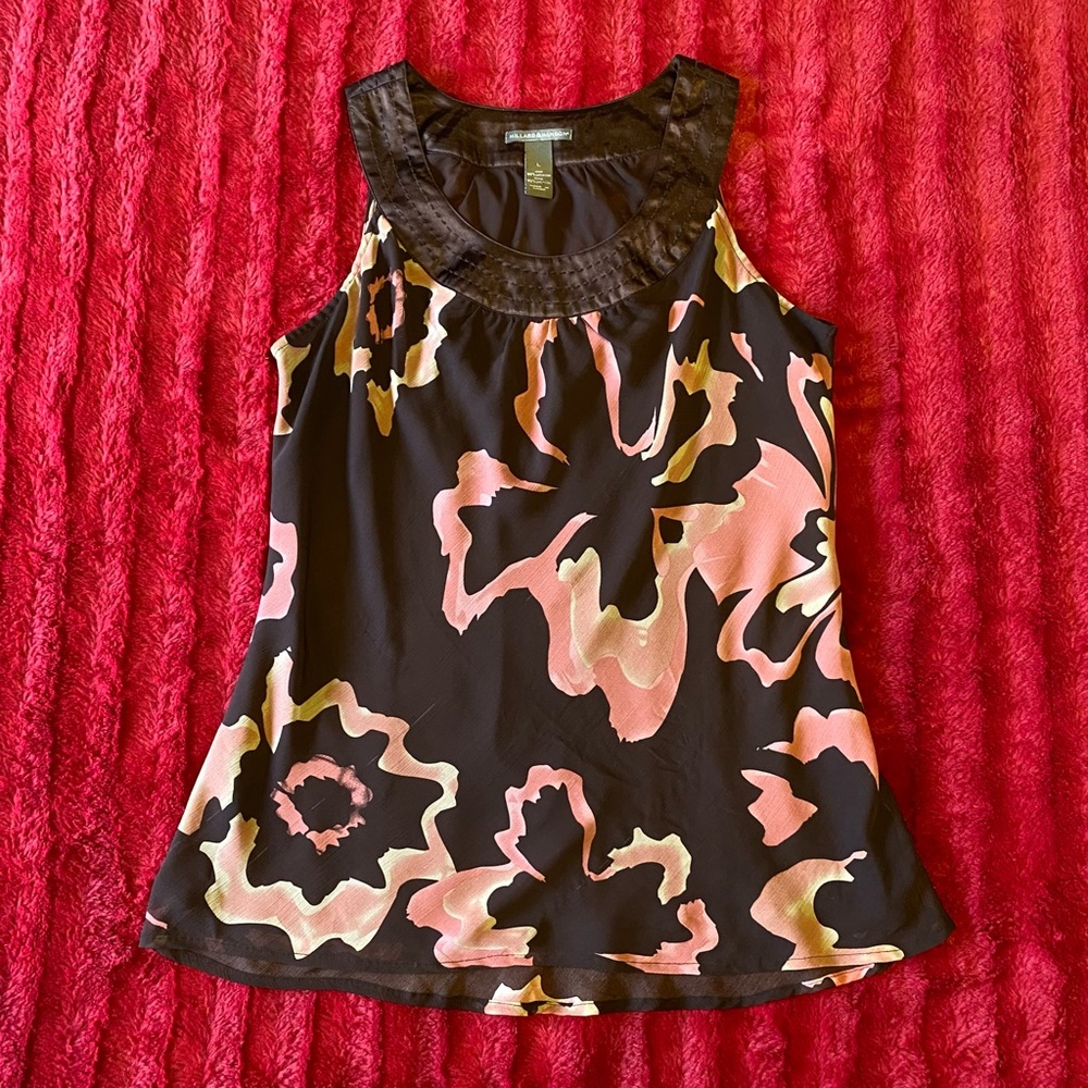 HILLARD & HANSON Printed Top